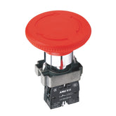 Metal Emergency Stop Φ60 Mushroom Release After Rotation 1 Normally-Closed